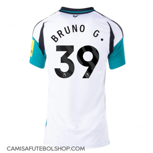 Camisa de time de futebol Newcastle United Bruno Guimaraes #39 Replicas 2º Equipamento Feminina 2024-25 Manga Curta
